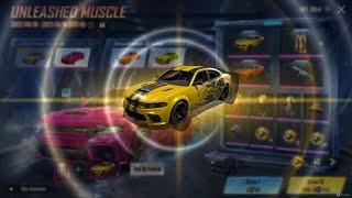 Unleashed Muscle Dodge Charger SRT Hellcat #pubgmobile #pubgmvip