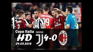 ФИНАЛ КУБКА ИТАЛИИ ОБЗОР МАТЧА Ювентус 4:0 Милан / ГОЛЫ МАТЧА / Juventus AC Milan 09.05.2018