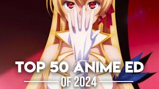 My Top 50 Anime Endings of 2024