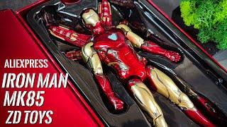 Фигурка Iron Man MK85 (Mark LXXXV) от ZD Toys с Алиэкспресс. Блеск! Шик! Красота!