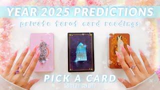 Your Entire Year 2025 MEGA PredictionsPrivate Readings️pick a card tarot reading