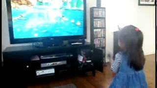 Milan Playing Wii