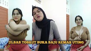 JILBAB TOBRUT REMAS UTING BIKIN NGILER #jilbabpemersatu #viral