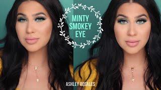 MINT SMOKEY EYE TUTORIAL + GIVEAWAY | Ashley Rosales