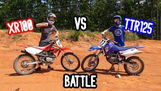 XR 100 vs TTR 125 BATTLE
