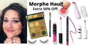 Morphe Haul! Jackpot Super Sale! Eye Palettes, Lips, Brows, Falsies+ Gorgeous Jaclyn Hill Products!