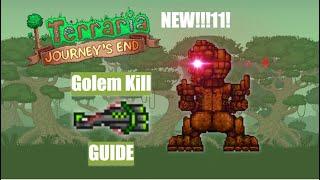 Terraria 1.4 UPDATED Golem Kill Guide