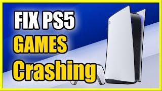 How to Fix Games Crashing & Freezing on PS5 (Fast Tutorial)