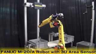 FANUC Bin Picking Robot with New iRVision 3D Area Sensor -- FANUC Robotics