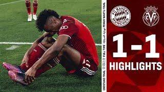 "We missed the second goal" | FC Bayern vs. FC Villarreal 1-1 | Champions League Highlights