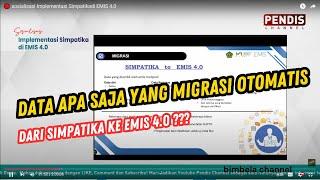 DATA YANG DAPAT DIMIGRASIKAN DARI SIMPATIKA KE-EMIS