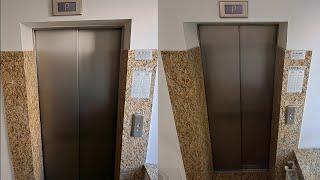 2x 2008 OTIS Gen2 Optima MRL tr. elevators @ Strada Sevastopol 17C, SC.A+B, Bucharest, RO