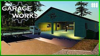 Garage Works - New My Garage Style Game - First Look - Island Tour - Episode #1