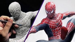 Sculpting Spider-Man Timelapse | Raimi Trilogy Suit