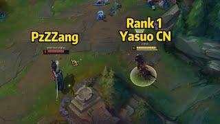 Rank 1 Yasuo CN vs PzZZang!