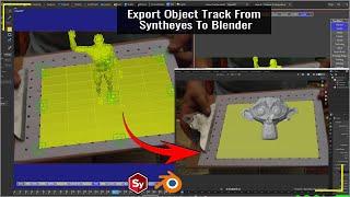 Export Object Track From Syntheyes To Blender | Syntheyes To Blender Object Track Export