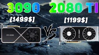 RTX 3090 vs RTX 2080 TI | RTX 2080 TI vs RTX 3090 | RTX 3090 GAMING BENCHMARKS