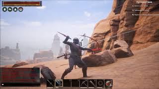 Conan Exiles (Где найти серу в джунглях,и изучение рецепта брони из шкуры гиены)