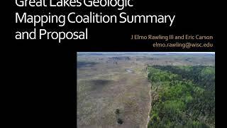 Great Lakes Geologic Mapping Coalition proposal by J Elmo Rawling III (WGMAC 2020)