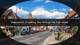 Newmarket, Suffolk - a walking tour of the high street on an April evening