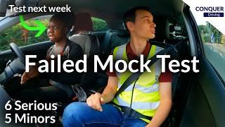 Failed Mock Driving Test GB - 6 Serious Reasons