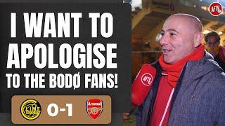 FK Bodø/Glimt 0-1 Arsenal | I Want To Apologise To The Bodø Fans! (Julian)