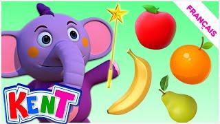 Kent the Elephant | Chanson de fruits | Chansons amusantes pour les enfants | Bébé Kent