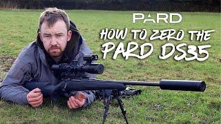 How To Zero The PARD DS35 Optical Mag Day / Night Vision Rifle Scope