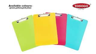 YOSOGO Plastic Clipboard CB215 / CB315