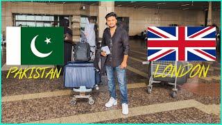 PAKISTAN TO LONDON | MY FIRST INTERNATIONAL FLIGHT | UK IMMIGRATION