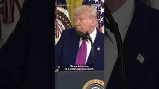 Iran strike could 'very well happen' soon, Trump says