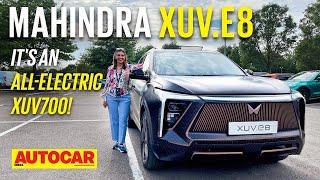 2024 Mahindra XUV e8 - It's the all-electric XUV700! | First Look | Autocar India