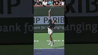 Zverev 130 MPH Serve in Slow Motion and Stop Action #shorts