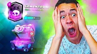 ME TOCA EL CEMENTERIO *NUEVA LEGENDARIA* en Clash Royale!!