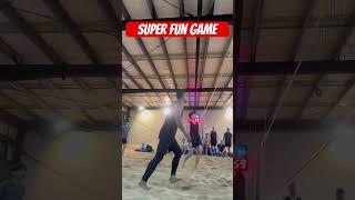 Super fun game ️ #volleyball #sandvolleyball #games  #volleyballworld #sports