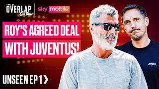 Roy Keane PRANKS Gary & Carra’s Man Utd Trial  | The Overlap on Tour: Unseen Ep 1 | Sky Mobile