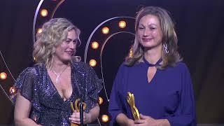 Deutscher Schauspielpreis 2023 - Ehrenpreis Inspiration Gesine Cukrowski und Silke Burmester