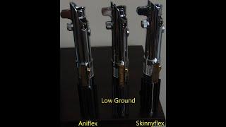 Anakin ROTS Lightsaber Comparison: Aniflex vs. Skinnyflex vs. Low Ground