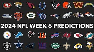 2024 NFL Week 6 Predictions