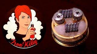 Petri RDA V2.0 / Намотка staggered fused clapton / Ну очень вкусно)