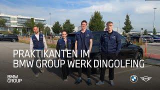 Praktikanten im BMW Group Werk Dingolfing | BMW Group Careers.