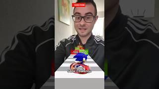 Sonic Run IQ Number Game Challenge Epic Win #shorts #shortvideo #sonic