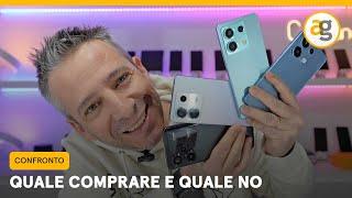 QUALE COMPRARE e QUALE NO. CONFRONTO XIAOMI Redmi Note 13.