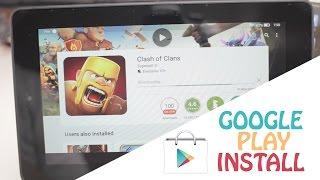 Amazon Fire Tablet - Google Play Store without root (Fast & Easy)