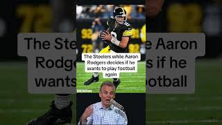 Is it time to call it a career for A-Rod? #rodgers #steelers #nfl #quarterback #sportstar #chinstrap