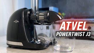 Atvel PowerTwist J3: Screw juicer with grinder and grater  Honest review and tests