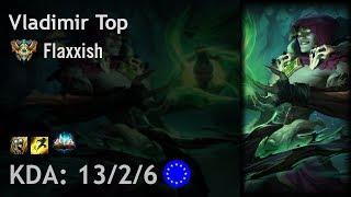 Vladimir Top vs Jayce - Flaxxish - EUW Challenger Patch 8.3