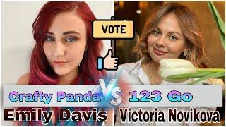 Viktoria Novikova 123 Go Member Vs Emily Devis Crafty Panda Member Comparison BY Lifestyle TV