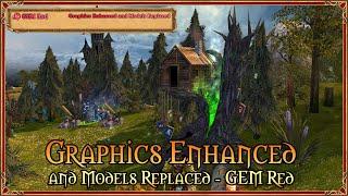 Graphics Enhanced and Models Repalced mod for Heroes 5 comparisons (GEM Red)