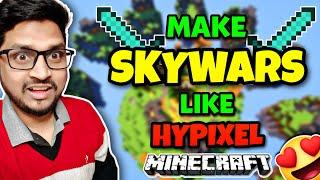 How To Make Skywars in Minecraft | How To Make Hypixel Skywars in Aternos | Hypixel Skywars Tutorial